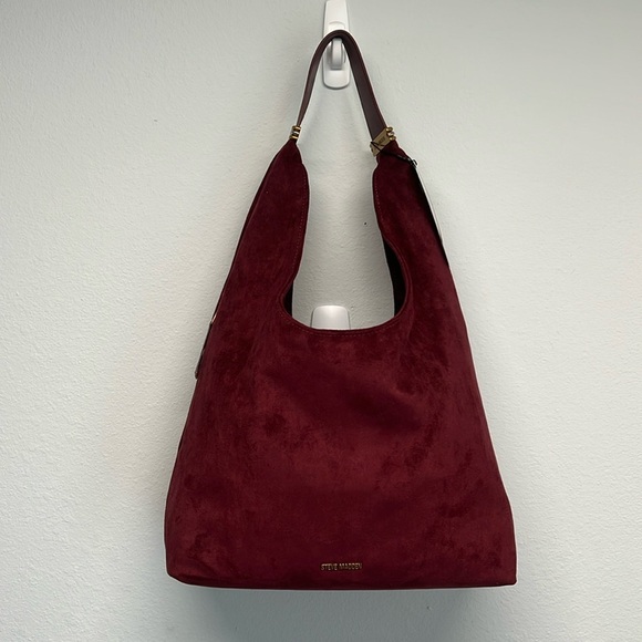 Steve Madden | Bloodstone Hobo Bag w/ Extra Crossbody Bag & Strap. - Picture 11 of 15